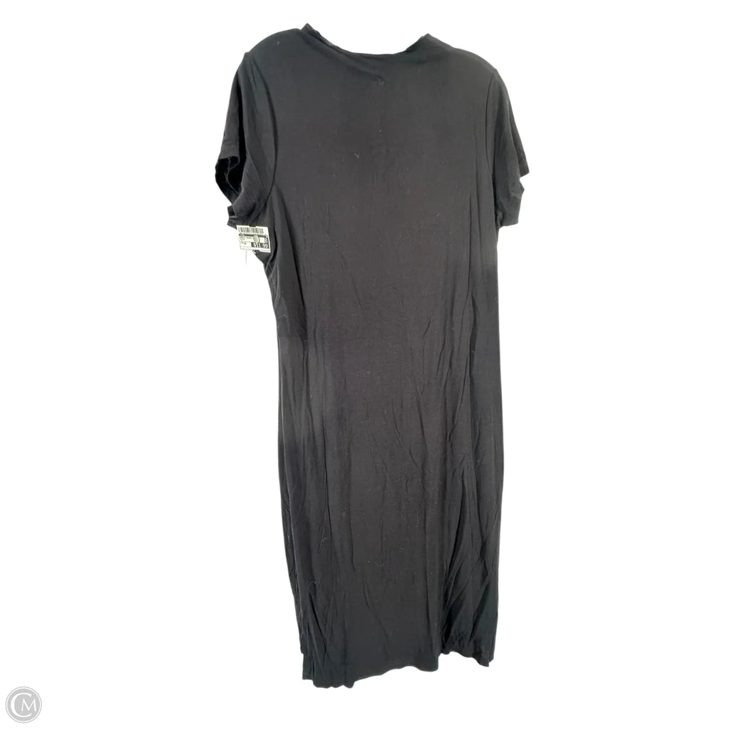 Dress Casual Maxi By Vibe In Black, Size: 1x